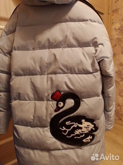 Зимнее пальто для девочки