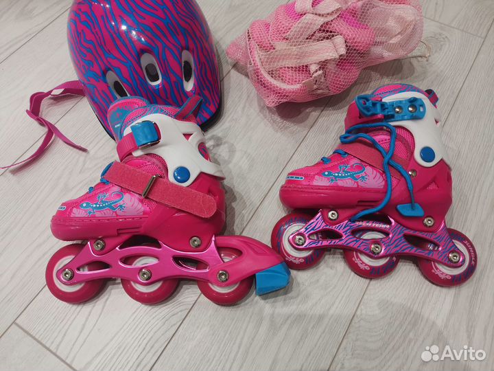 Детские ролики и защита