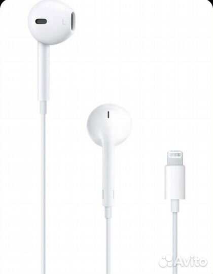 Наушники apple earpods lightning (оригинал)