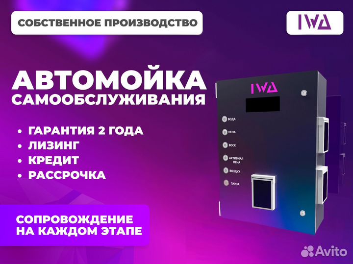 Автомойка самообслуживания оборудование