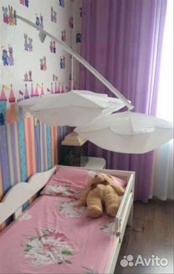 Мобиль крыша над кроваткой Полог Икея Облако