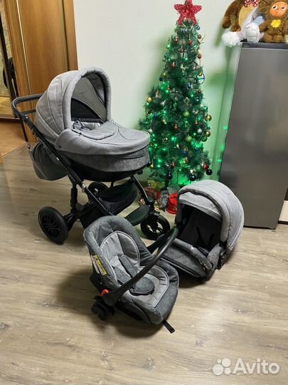 Коляска 3 в 1 faster