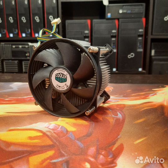 Кулер процеccорный CoolerMaster с медью socket 775