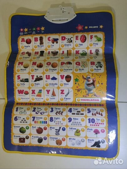 Музыкальный плакат б/у работает