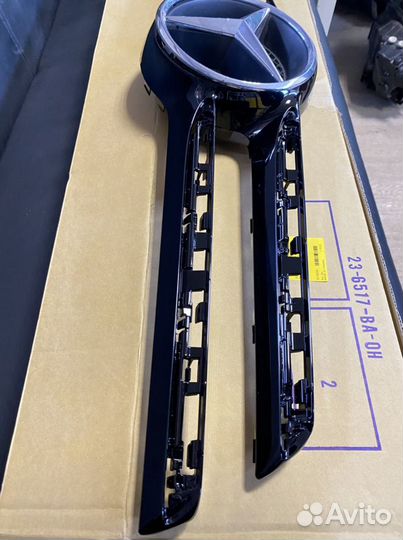 Решетка радиатора w213 mercedes