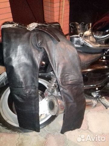 Кожаные штаны для чоппера