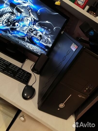 Игровой пк intel core i5 4570/gtх1060/12gb/ssd,hdd
