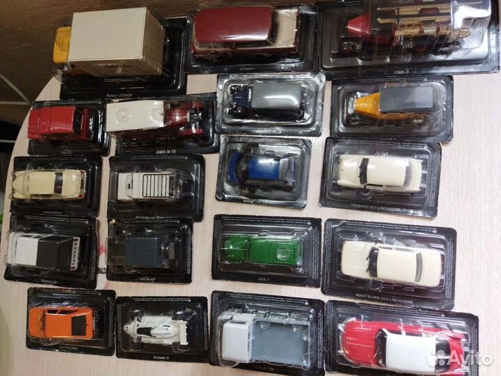 Модели автомобилей Соц. стран 1:43