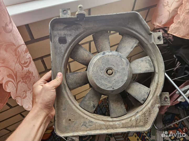 Вентилятор радиатора 8 лопостей ваз