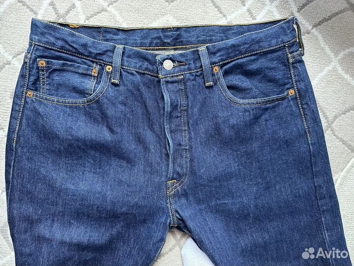 Джинсы мужские Levis 501 W34 L30 Оригинал