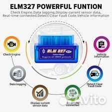 ELM327 v1.5-2.2 блютуз OBD2 Elm 327 18f25k80 wi-fi