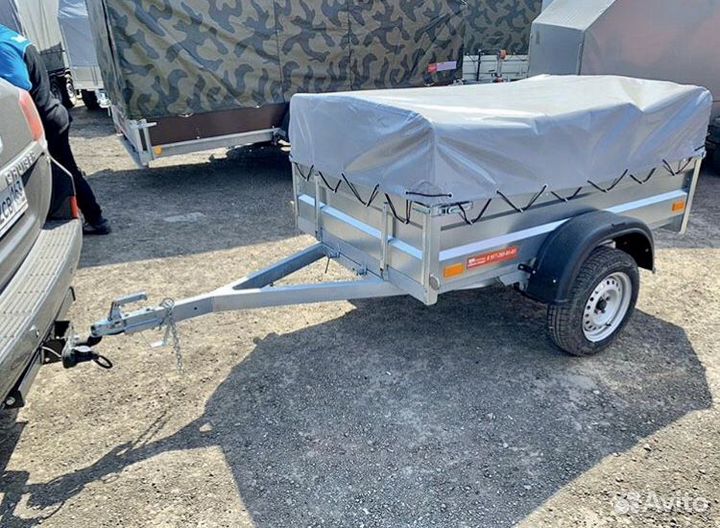 Новые мощные прицепы Спутник Pro