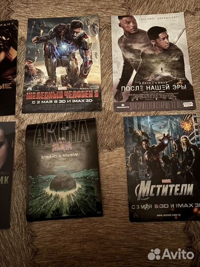 Набор кинофлаеров + Зеленый слоник и Акира