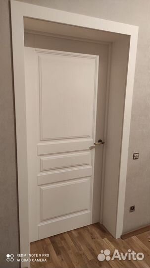 Двери межкомнатные с коробкой новые белые. Любые