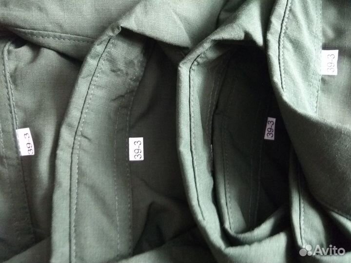 Рубашки повседневные защитного цвета