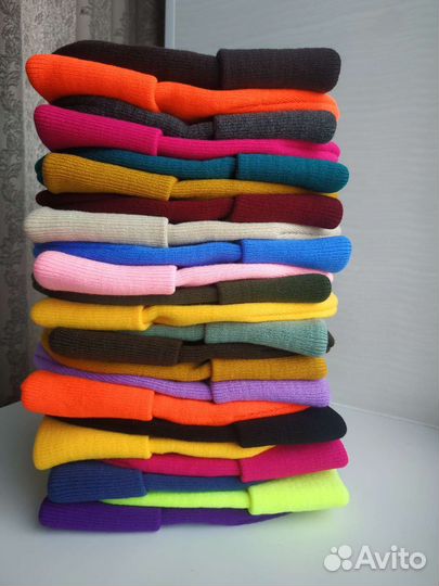 Новая Шапка двухслойная, рр 52-56