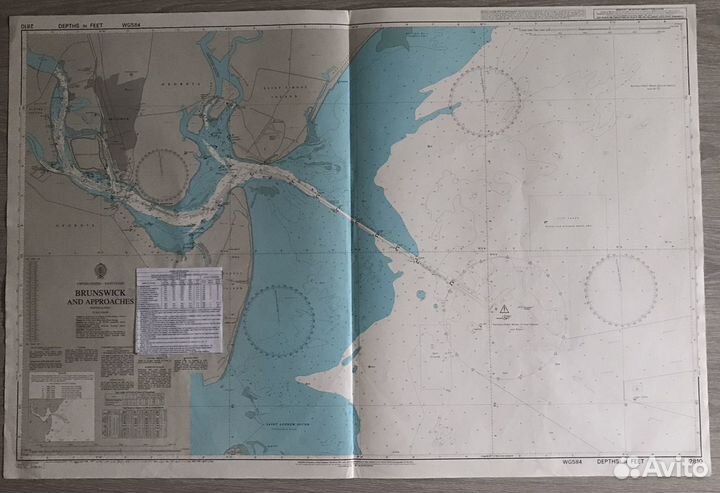 Карты навигационные морские British Admiralty