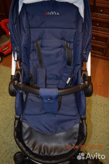 Коляска 2 в 1 bebetto silvia
