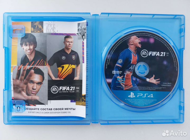 Игра для приставки FIFA 21