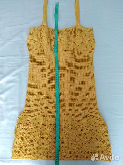 Платье вязаное