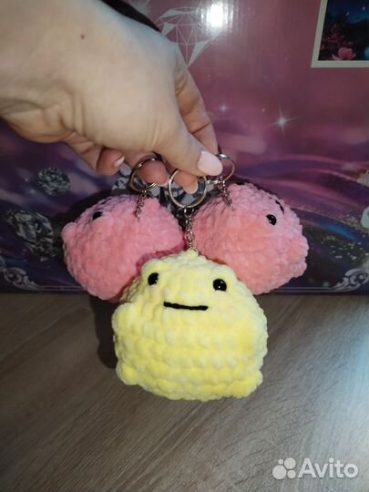 Брелок ручной работы Жабка