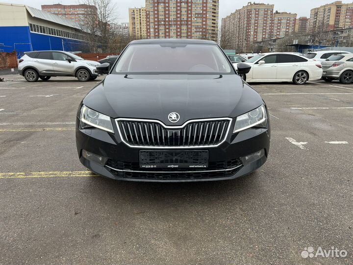 Skoda Superb 1.8 AMT, 2016, битый, 119 070 км