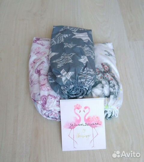 Простынь на резинке новая