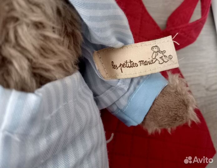 Мишка Тедди коллекционный, Франция Куршевель