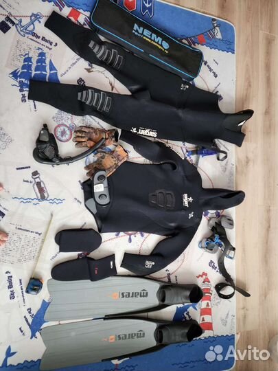 Снаряжение для подводной охоты