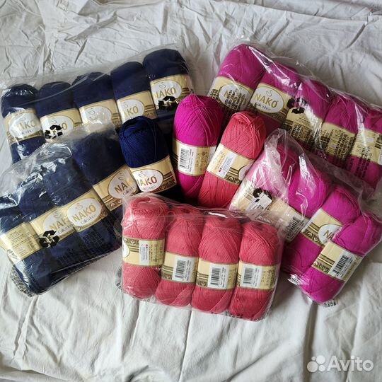 Пряжа хлопок+акрил