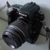 Фотоаппарат Sony a450 + Meike battery grip