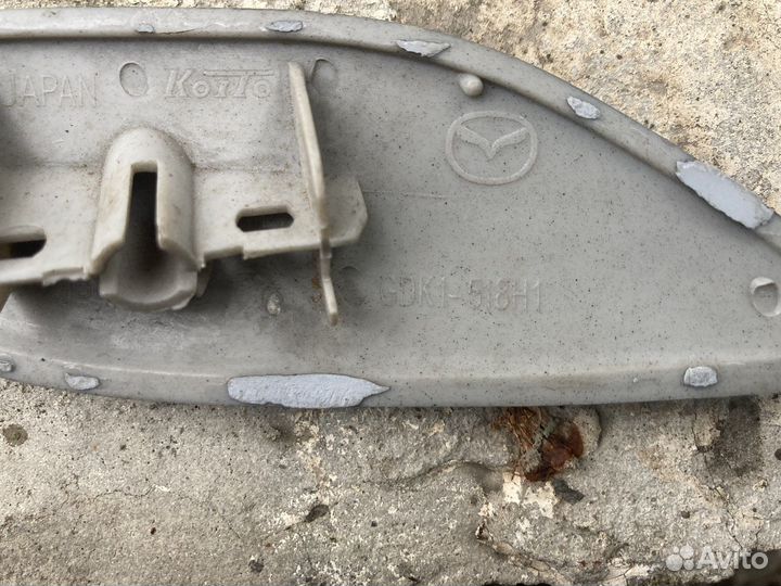 Крышки форсунок омывателя фар mazda 6 gh