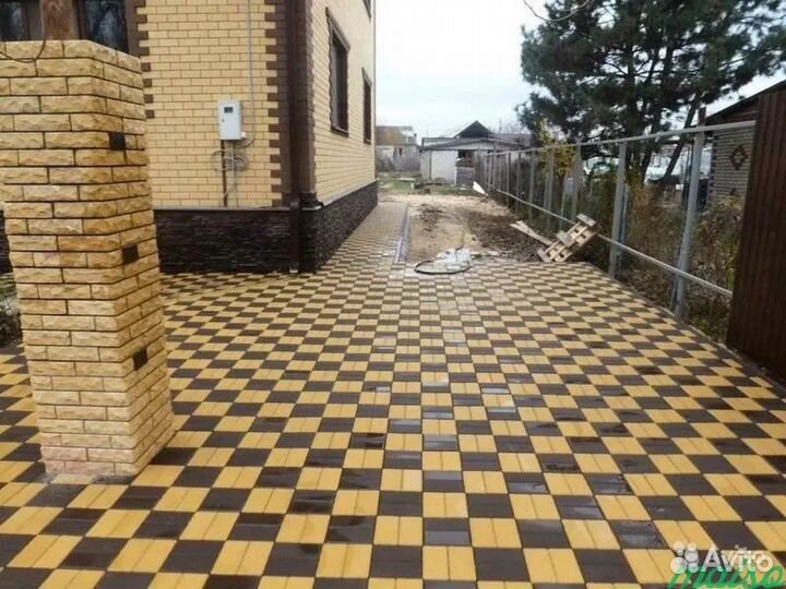 Брусчатка/Асфальт/Бордюры