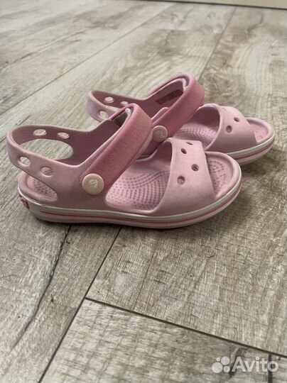 Сандалии crocs c7 для девочки