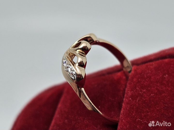 Кольцо Золотое 585* 1,78 гр. 16,25 р. Шир. 6 мм