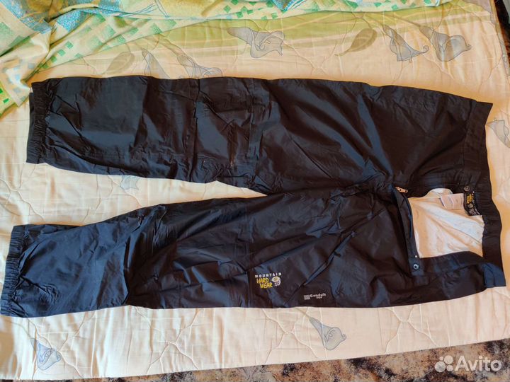 Штормовые мембранные непромокаемые штаны разм 54