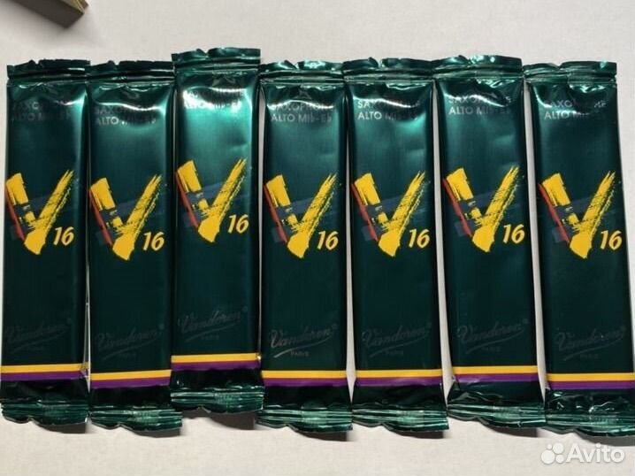 Трости Vandoren V16 №3 для саксофона альт 7шт