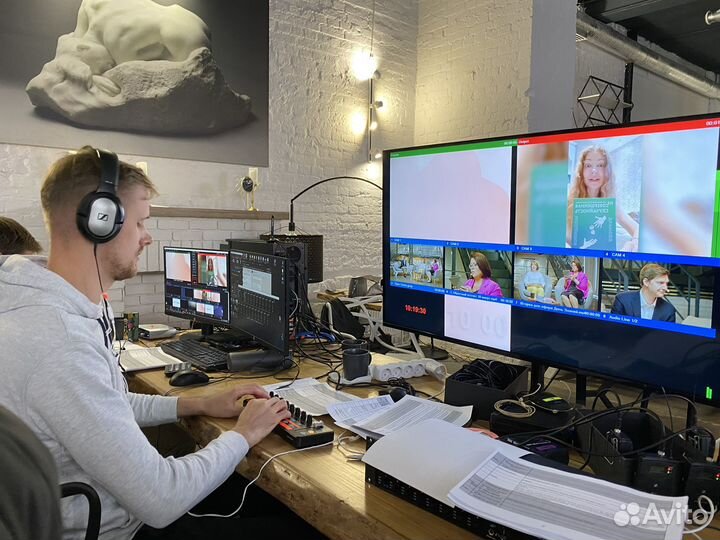 Аренда звука, света, LED экраны, онлайн трансляция