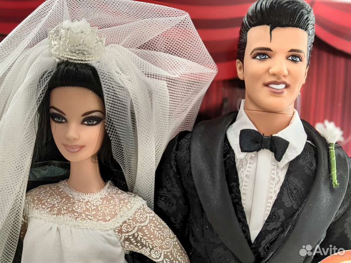 Набор кукол Барби Элвис и Присцилла