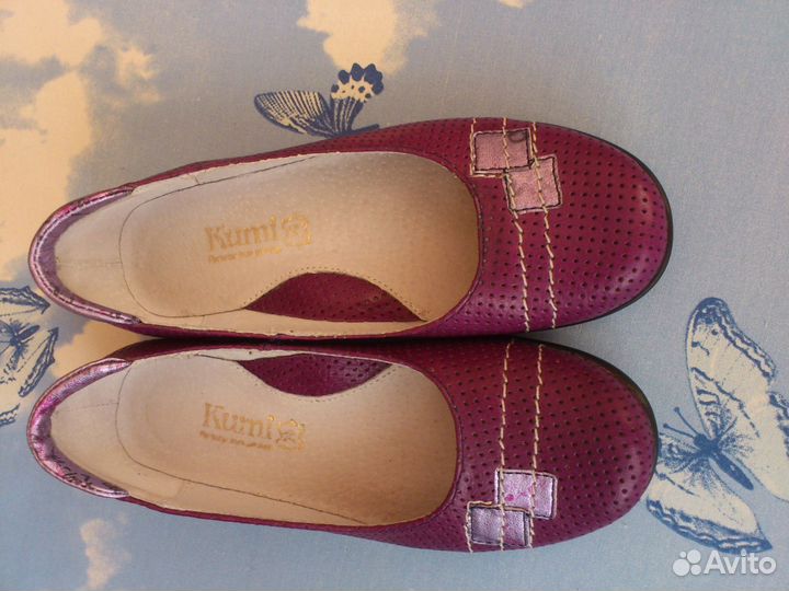 Новые кожаные туфельки 33 и 37 размер