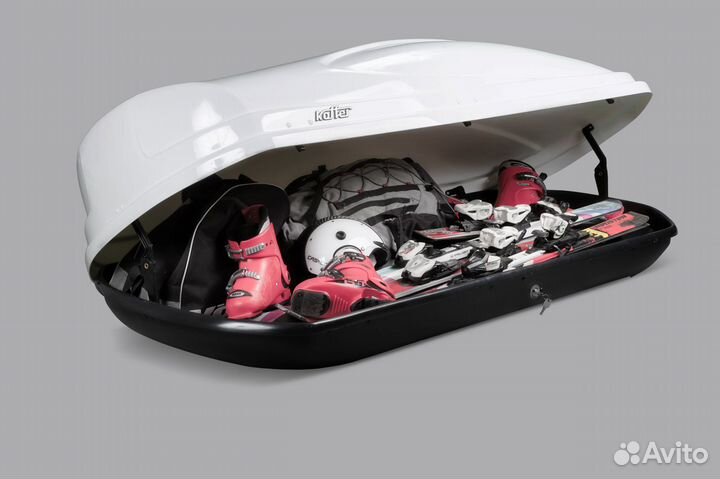 Автобокс Koffer A-430 белый глянец