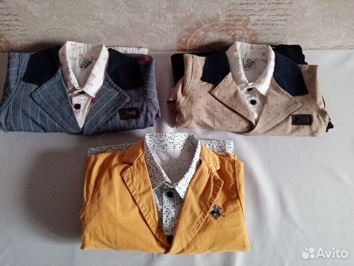 Костюмы, тройки на 2-3 года