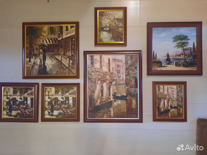 Картины разных размеров