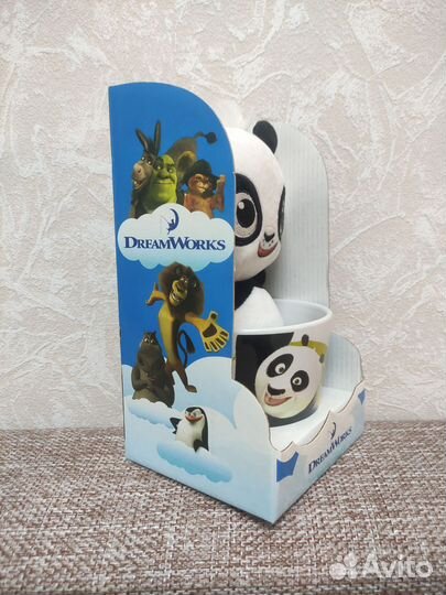 Кружка с игрушкой Кунг-фу панда panda
