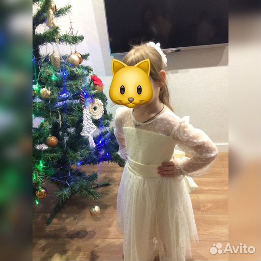 Детское платье на праздник 110