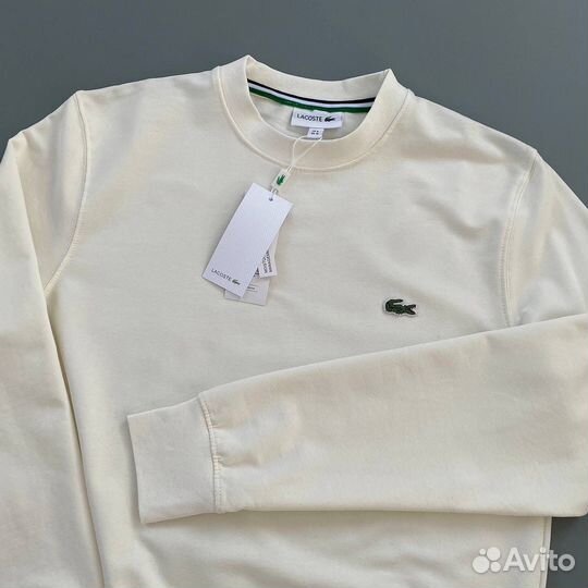 Свитшот lacoste белый