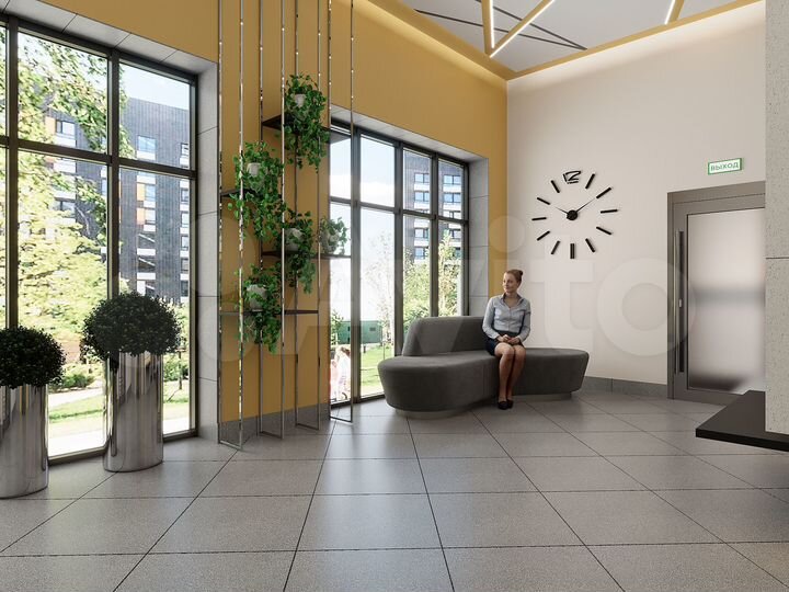 1-к. квартира, 33 м², 1/9 эт.