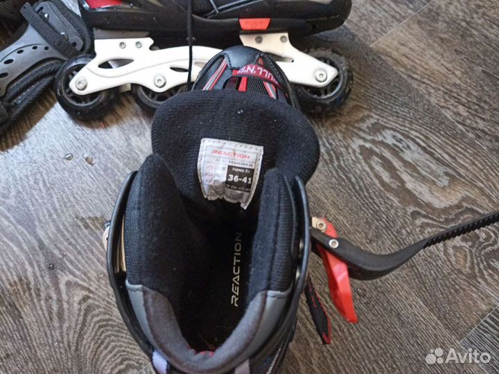 Роликовые коньки детские раздвижные