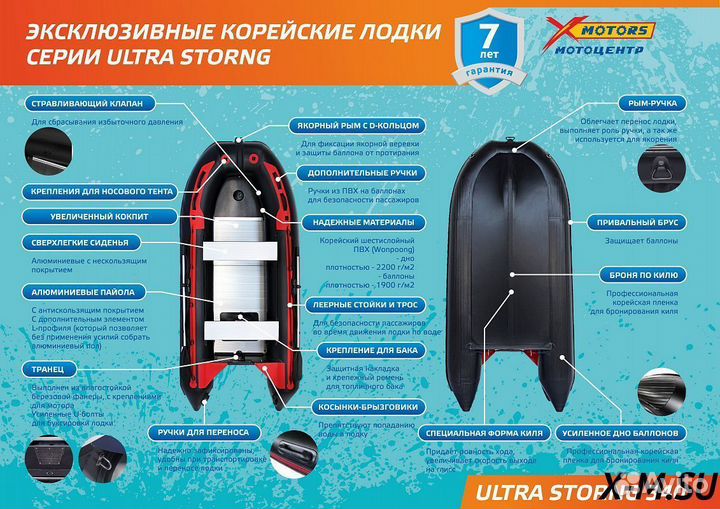 Лодка smarine ultra-strong 340