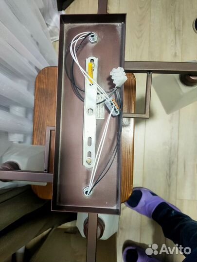 Люстра потолочная бу